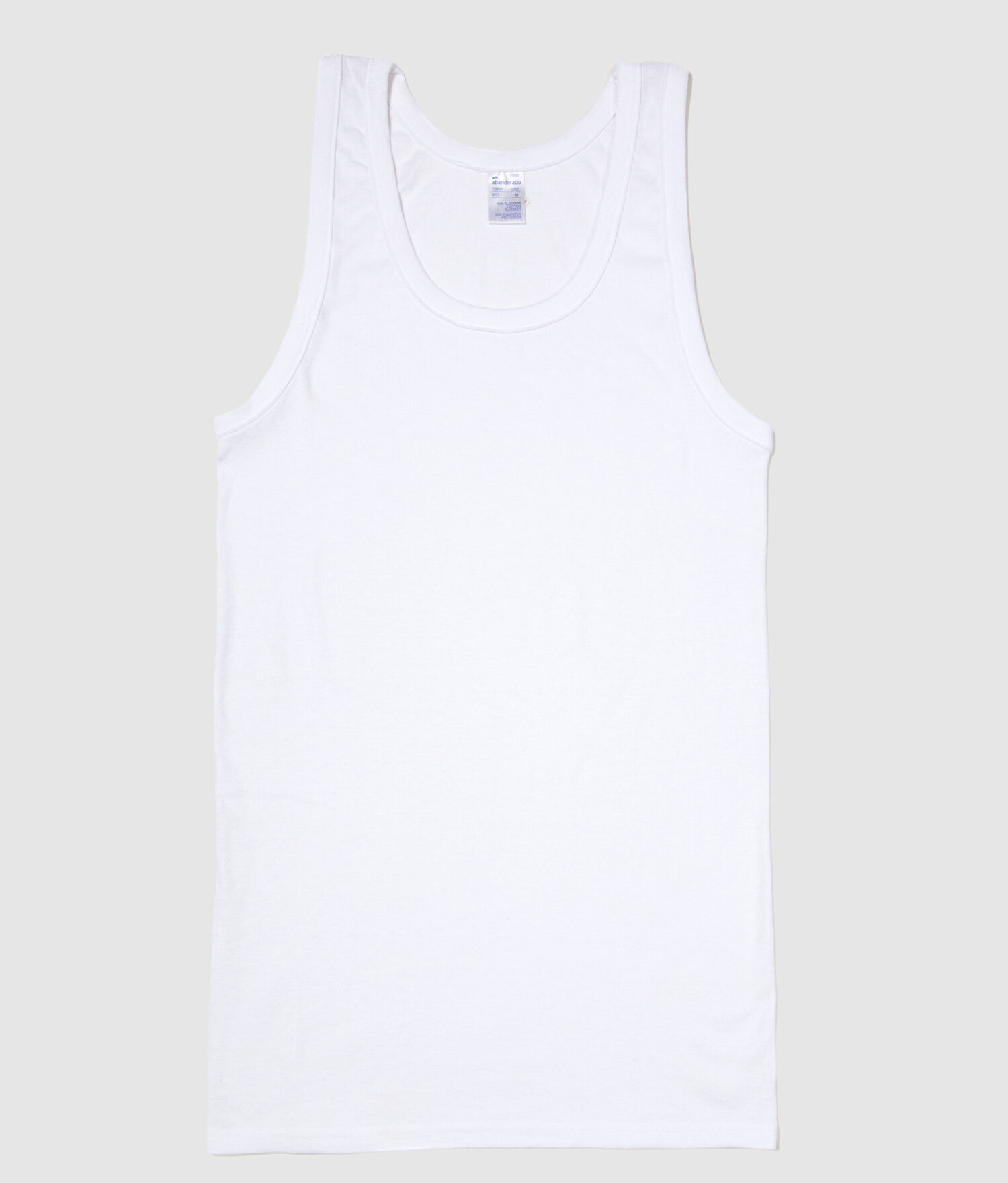 👕 Camiseta interior hombre ABANDERADO – Tirantes anchos modelo 300